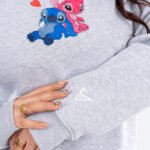 EMBROIDERY-Crewneck sweatshirt-HEART