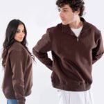 QAWARTER ZIP-BROWN