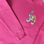 EMBROIDERY-CREWNECK RABBIT IN LOVE