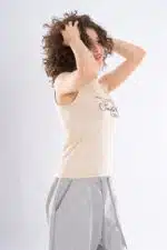 EMBROIDERY -SMILE -Sleeveless Top - Image 4