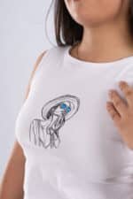 EMBROIDERY -princess -Sleeveless Top