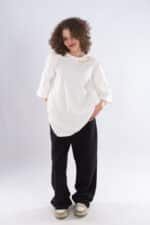 EMBROIDERY T-Shirt-BE HAPPY Oversized - Image 7