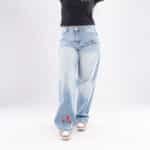 EMBROIDERY -JEANS -Love ME